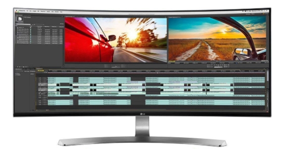 LG 34UC98 UltraWide WQHD IPS Curved LED (3440x1440) 34 Monitor Elite Suite 18 Standard Editing Software Bundle 1 Year Extended Warranty