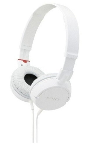 Sony MDRZX110 ZX Series Stereo Headphones (White)