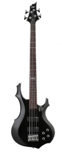ESP LTD Standard F104 Electric Bass Guitar, Black_ Musical Instrumen