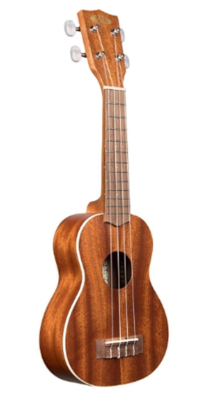 Kala, 4-String Ukulele, Brown, One Size (KA-S)_ Musical Instruments