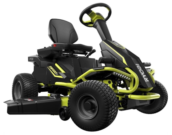 Ryobi 38_ Battery Electric Rear Engine Riding Lawn Mower RY48110 _