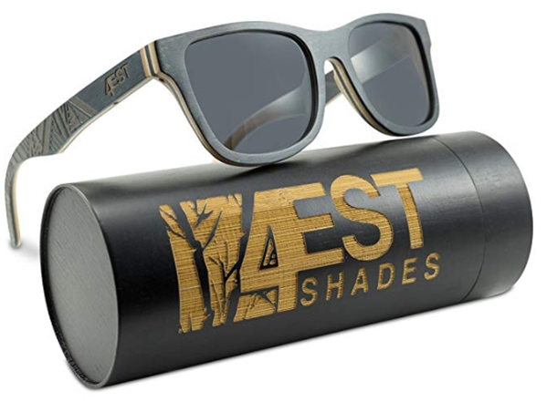 Wood Sunglasses made from Maple -100% polarized shades that float_ C