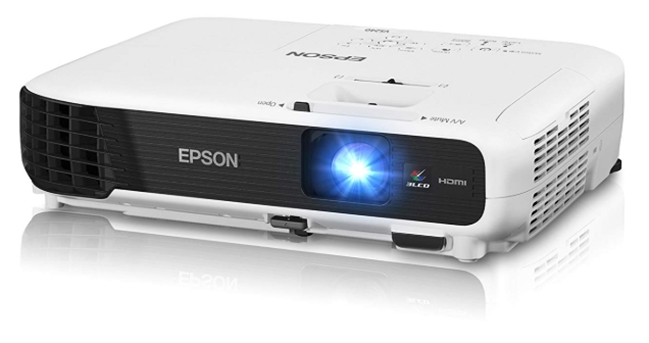Epson VS240 SVGA 3LCD Projector 3000 Lumens Color Brightness_ Electr