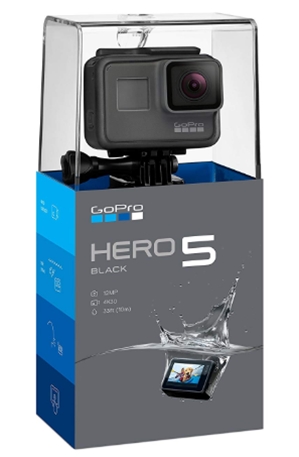 GoPro HERO5 Black - Waterproof Digital Action Camera for Travel wit