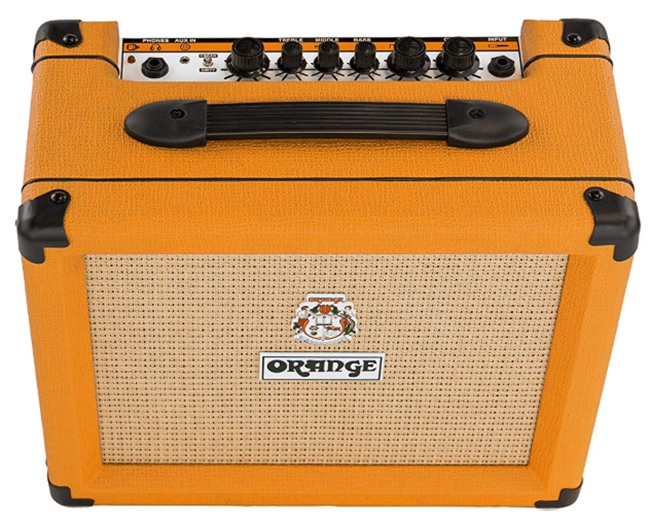Orange Crush 20 Twin-Channel 20W Guitar Amplifier, Orange_ Musical I